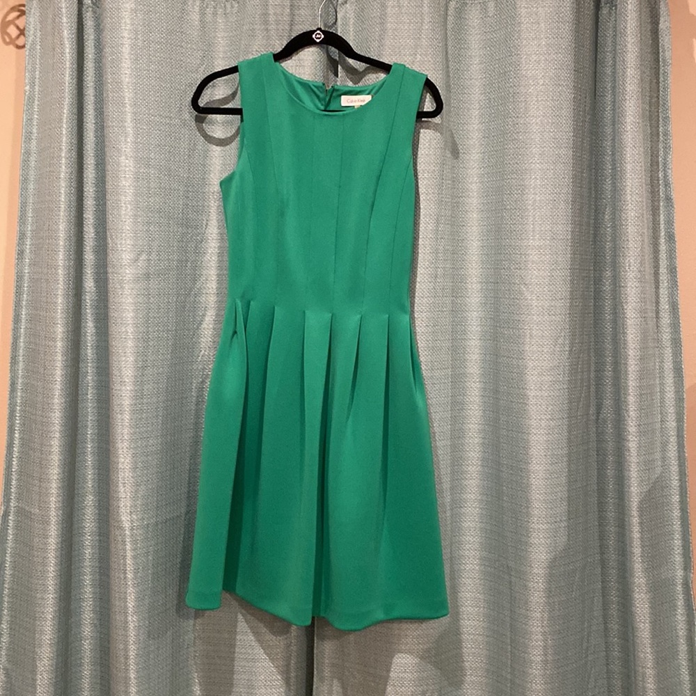 Full skirt, pockets, fitted top